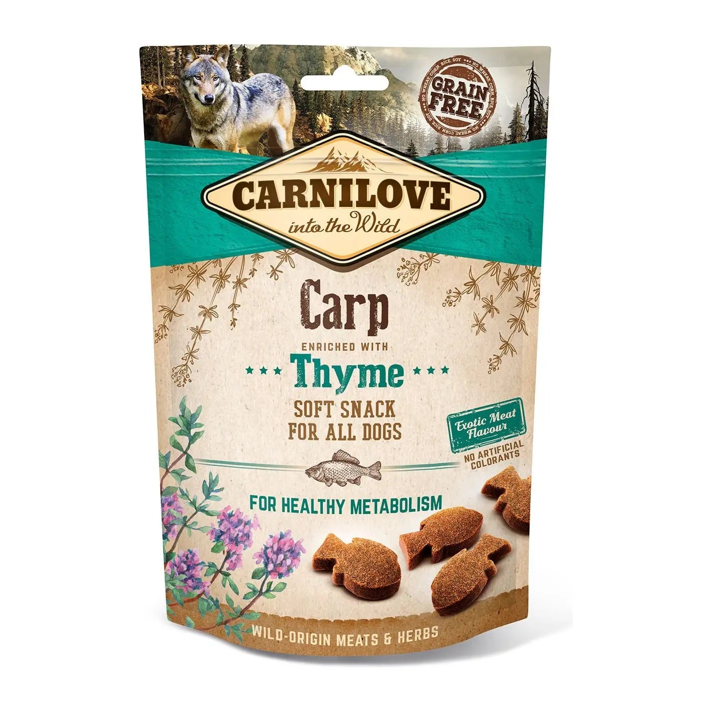 Carnilove Carp with Thyme Dog Treat Bern Pet Foods