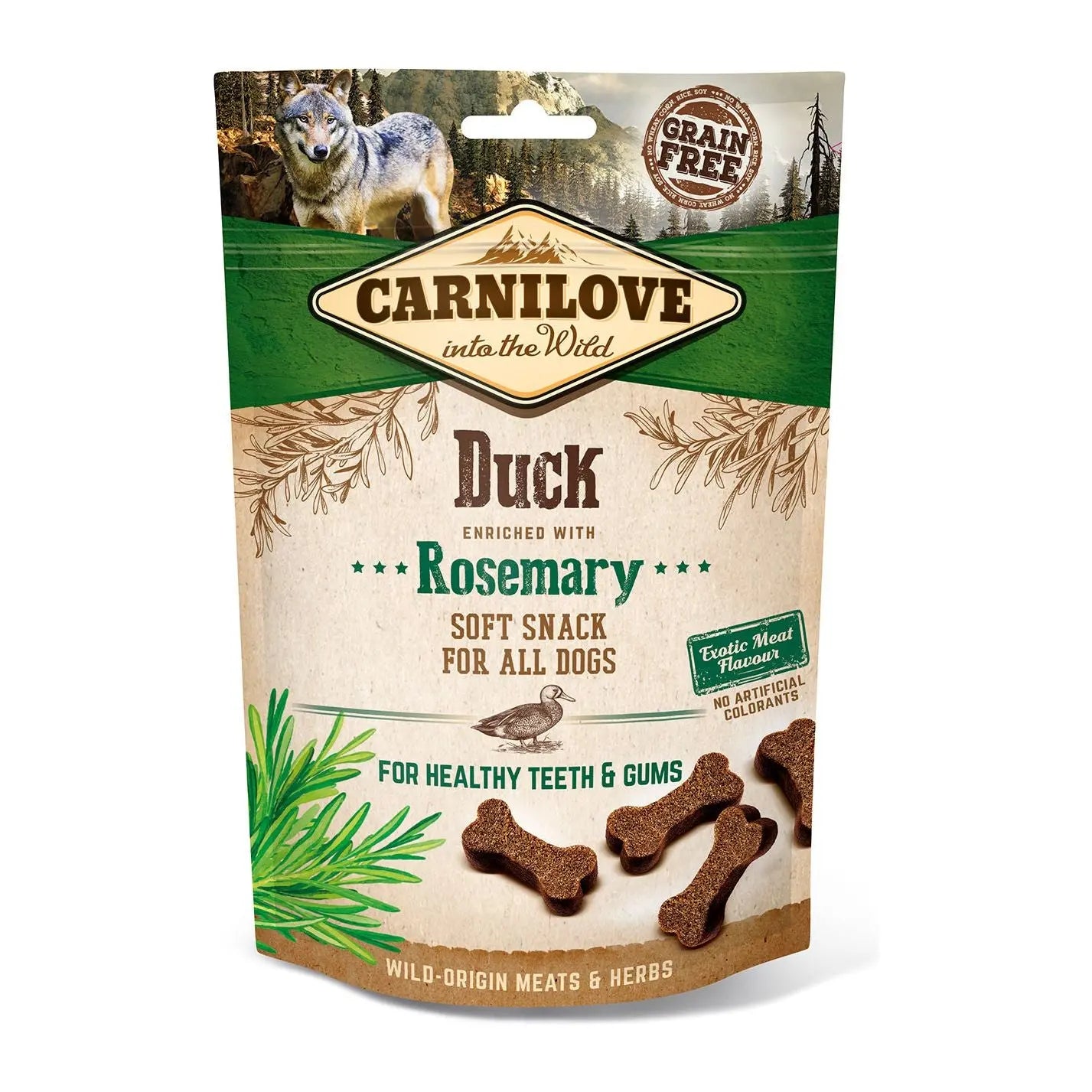 Carnilove Duck with Rosemary Dog Treat Bern Pet Foods