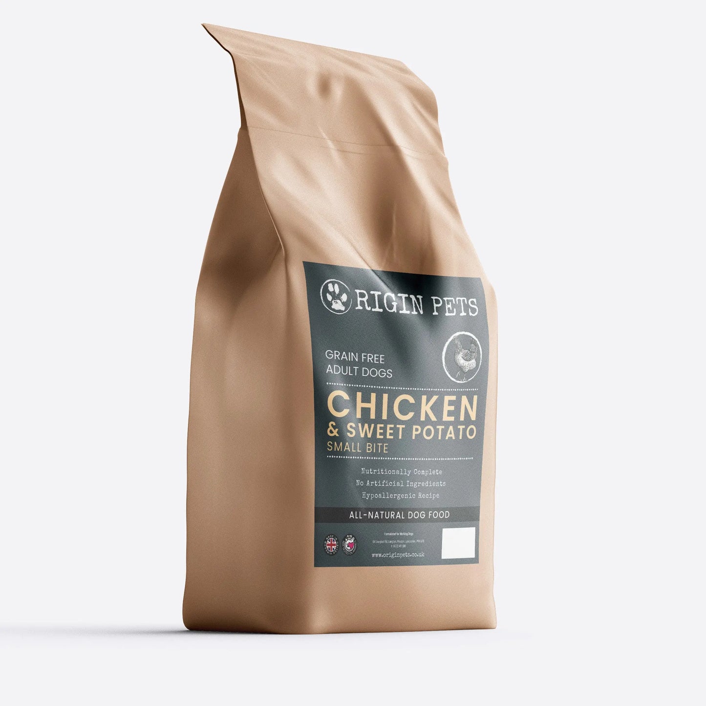 Origin Pets Chicken & Sweet Potato Adult Dog Food - Available in Multiple Sizes Origin Pets