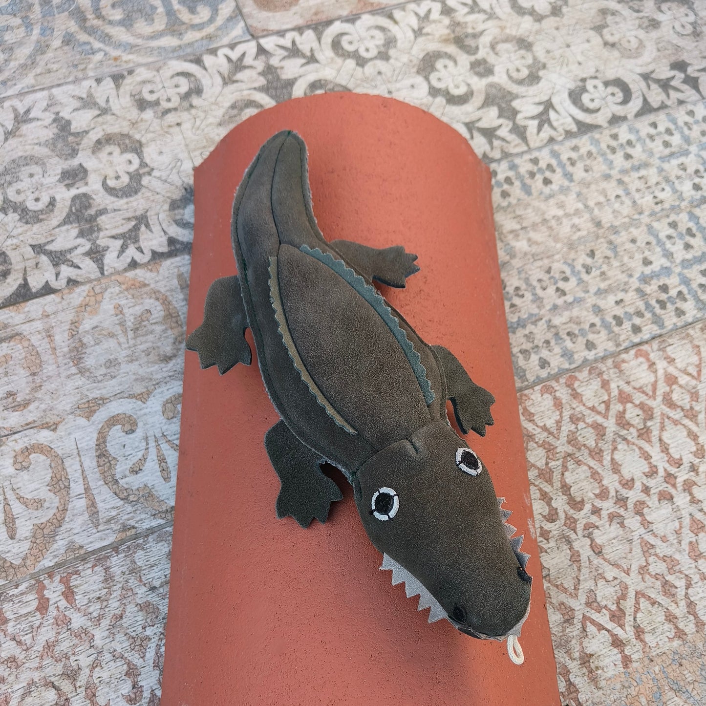 Colin The Crocidile Dog Toy