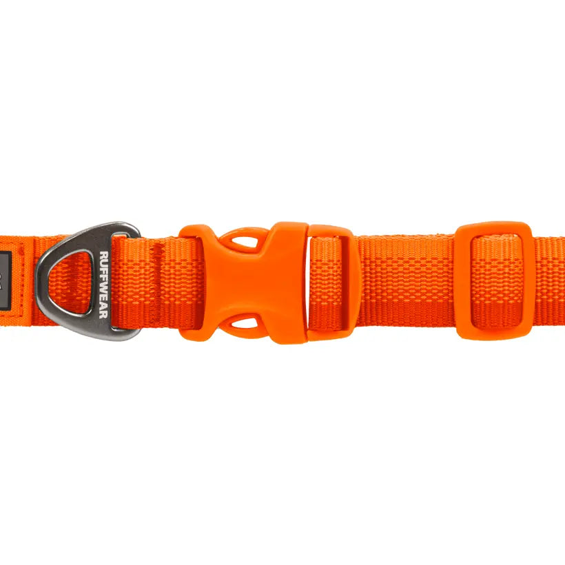 Ruffwear Front Range Dog Collar - Blaze Orange - 28-36cm Ruffwear
