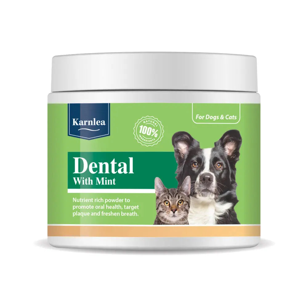 Karnlea Dental And Mint Powder For Dogs And Cats - 200g Karnlea