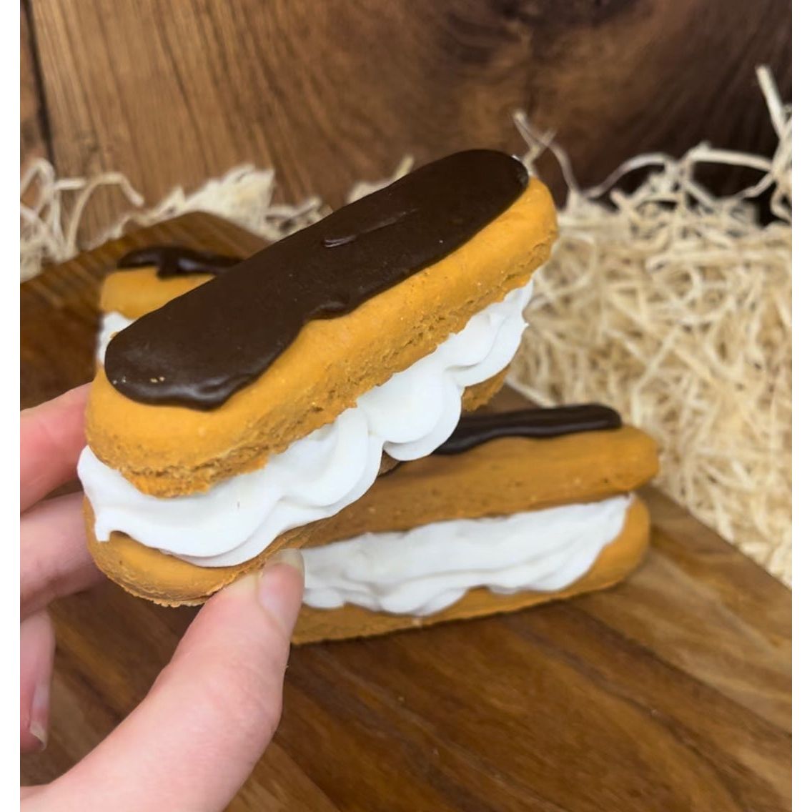 Doggy Eclairs - Grain Free Natural Dog Cake