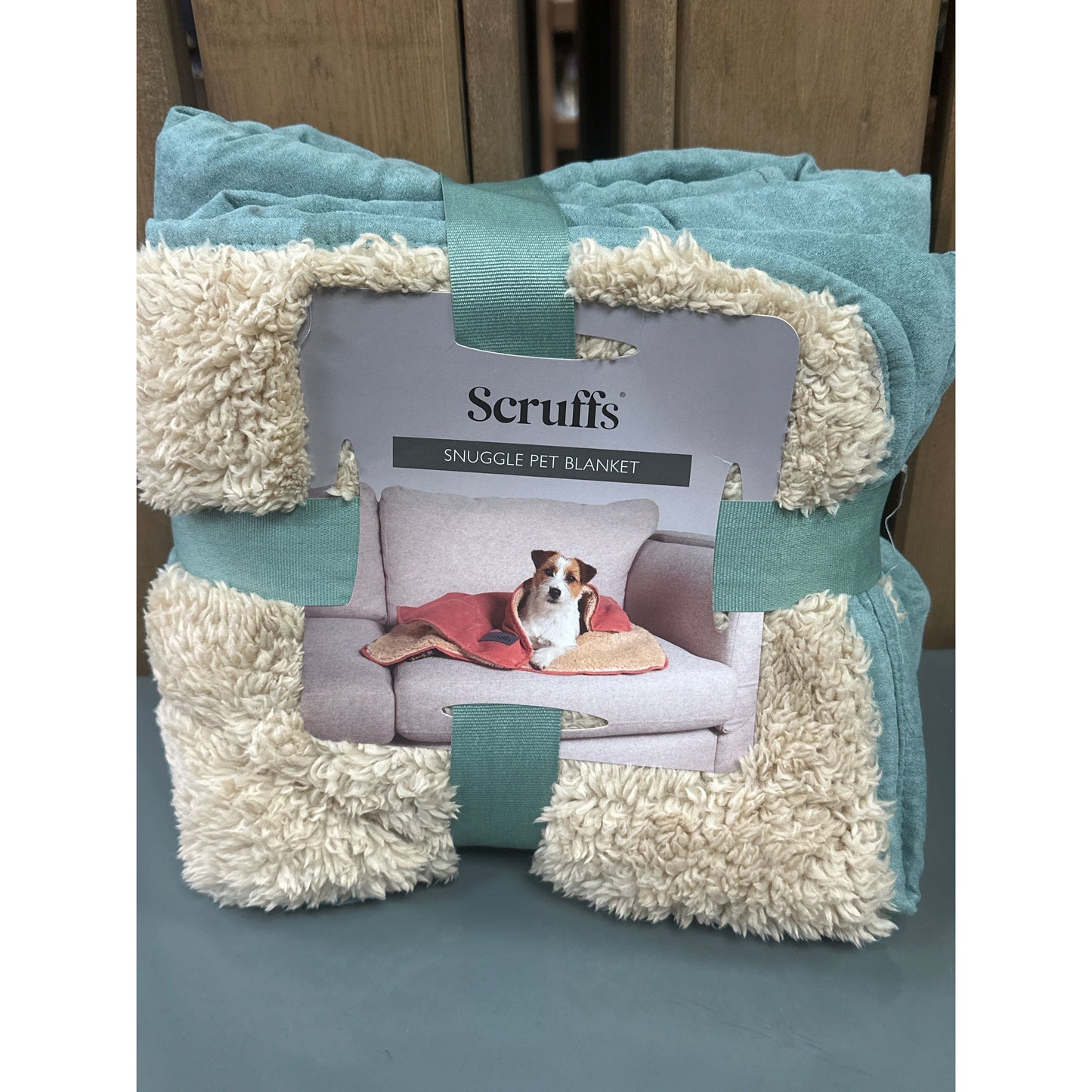 Scruffs Snuggle Blanket - Sage Green