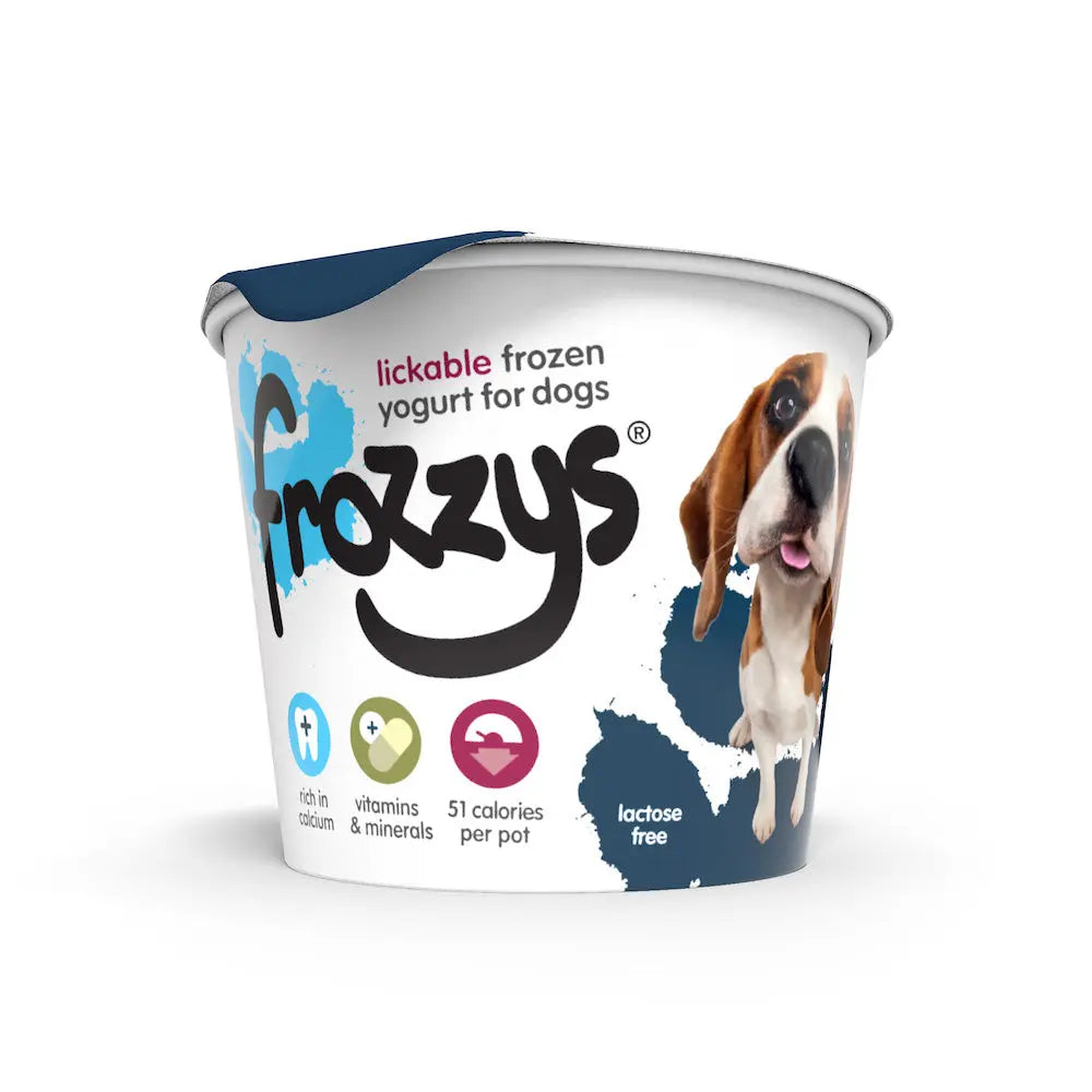 Frozzys Blueberry Frozen Yogurt For Dogs 85g Frizzes