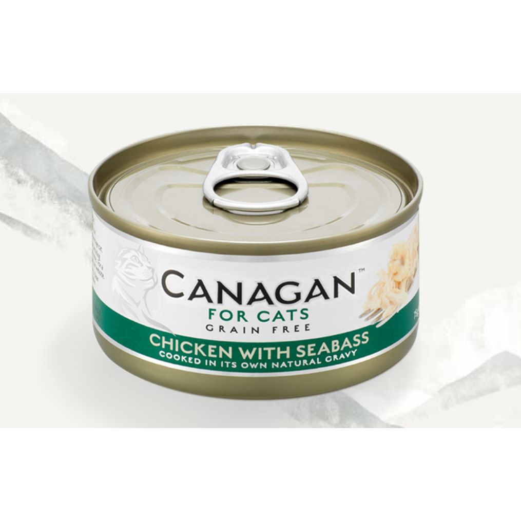 Canagan Cat Can - Chicken With Seabass 75g