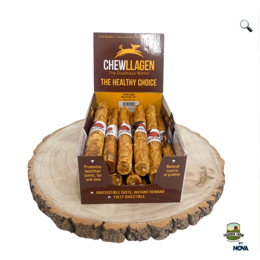 Chewllagen Beef Roll 10”