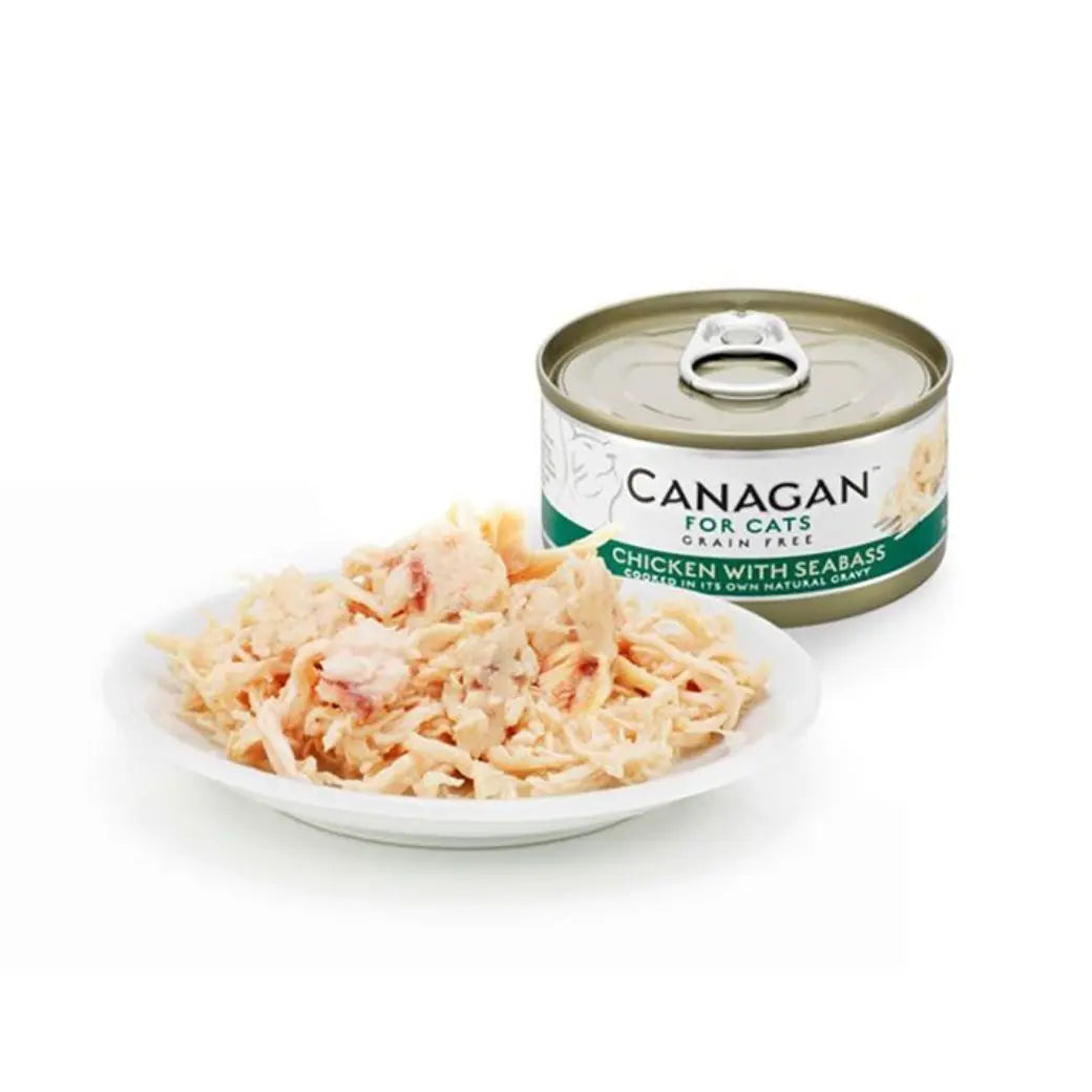 Canagan Cat Can - Chicken With Seabass 75g Origin Pets Longton