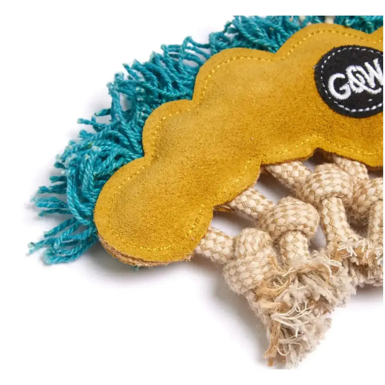Green And Wilds Clara The Caterpillar Eco Dog Toy Green & Wild's