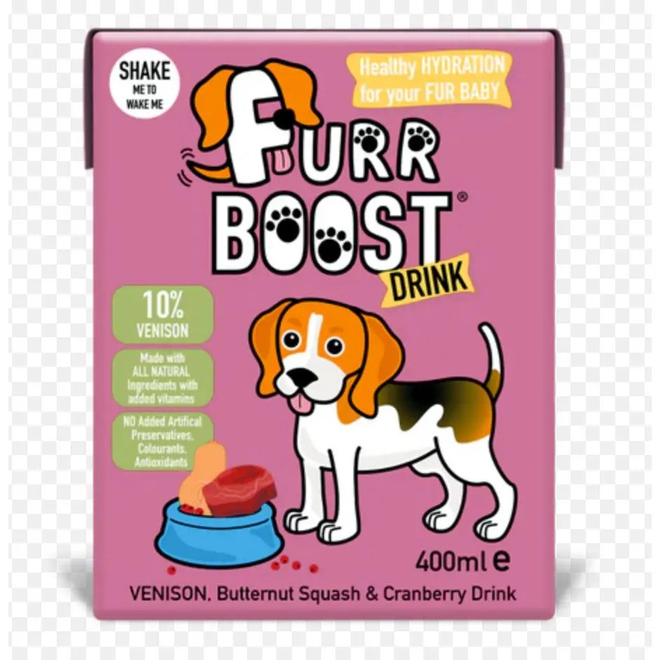 Furr Boost Puppy Drink Butternut And Cranberry Origin Pets Longton