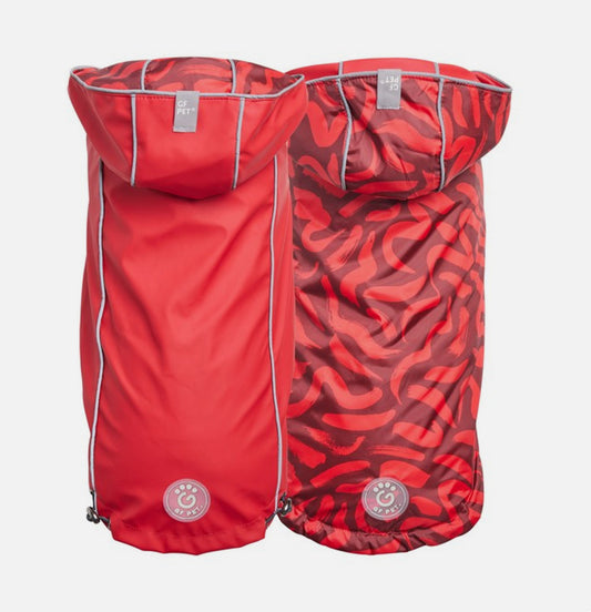 Gf Pet Waterproof Coat Red Medium
