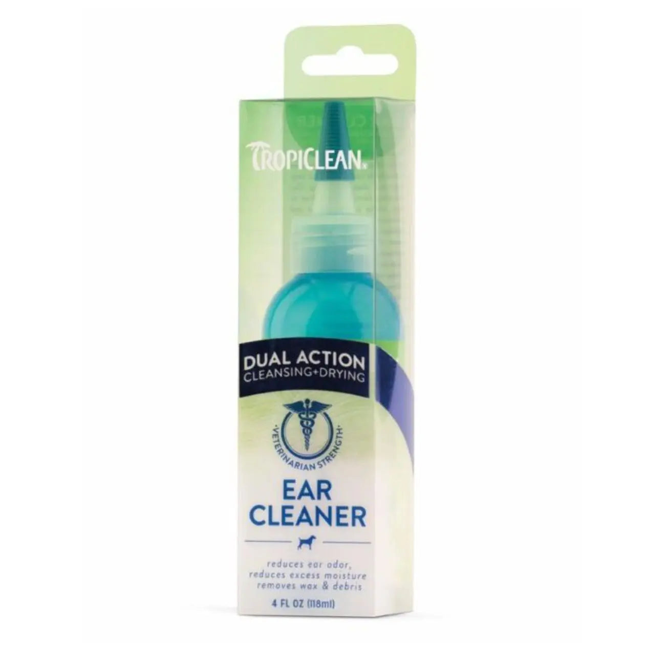 Tropiclean Dual Action Ear Cleaner 118ml Tropiclean