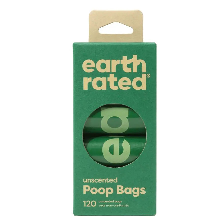 Earth Rated Poop Bags 120 Bags On 8 Refill Rolls Uncented Origin Pets Longton