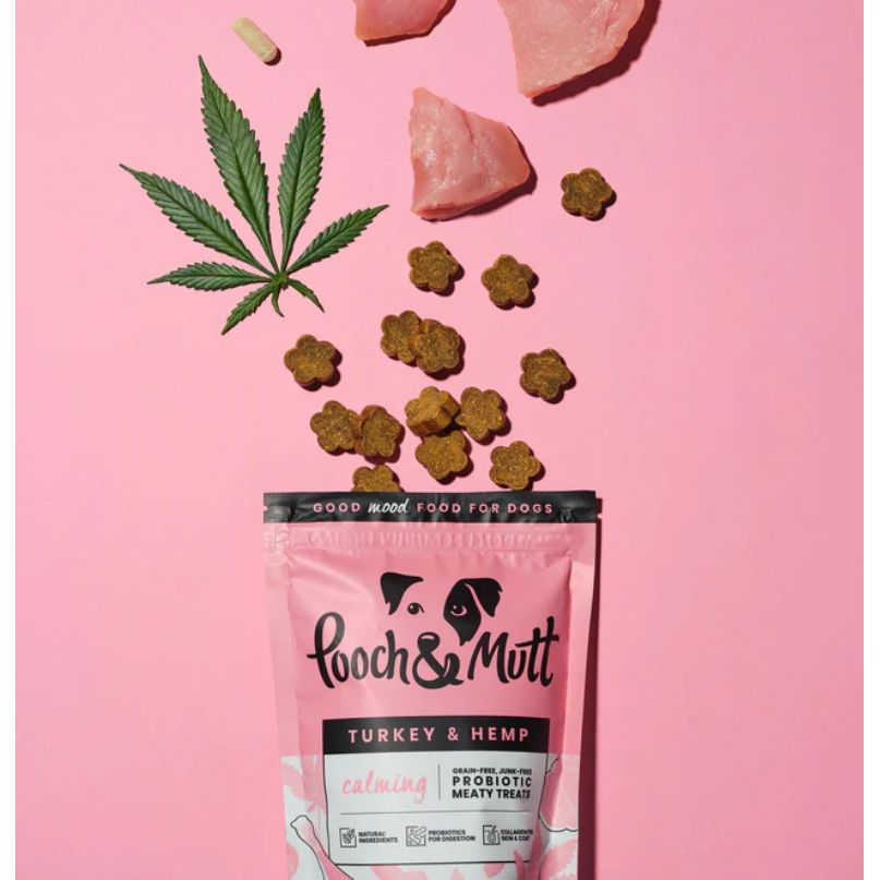 Pooch and Mutt Calming Probiotic Meaty Treats 120g