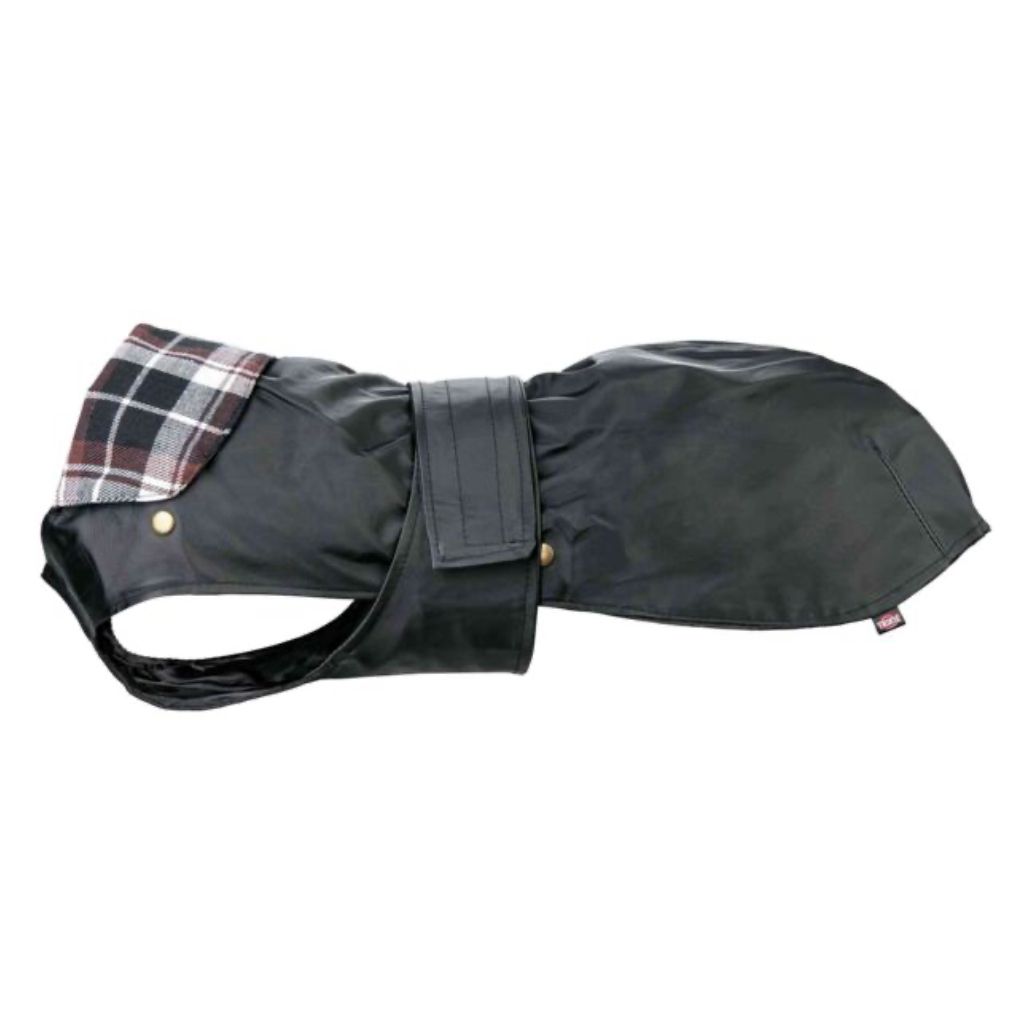 Trixie Paris Dog Coat Black Plait 33cm