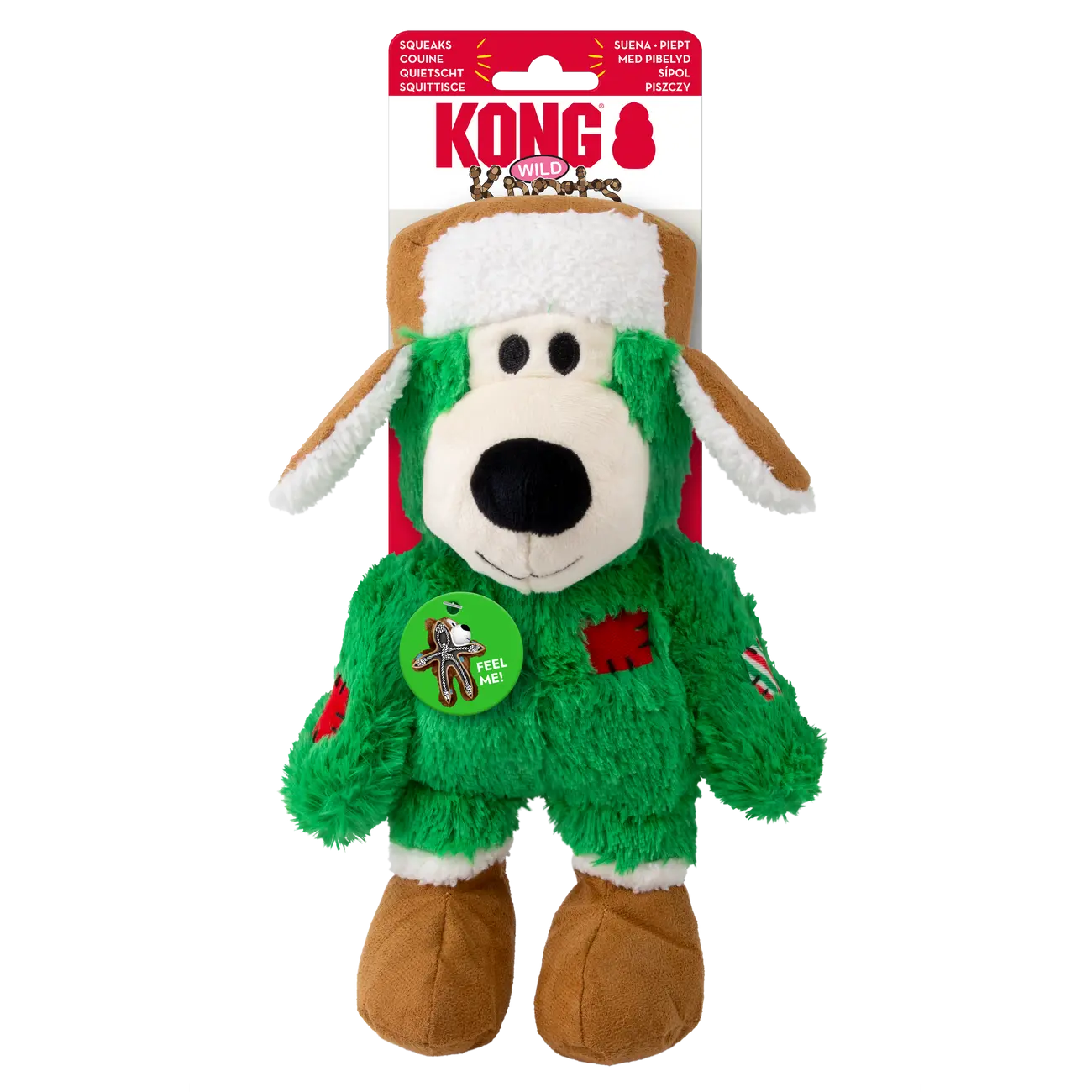 Kong Holiday Wild Knots Bear (Assorted Colours) KONG