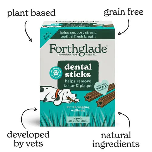 Forthglade Natural Dental Sticks 5 pack Origin Pets Longton