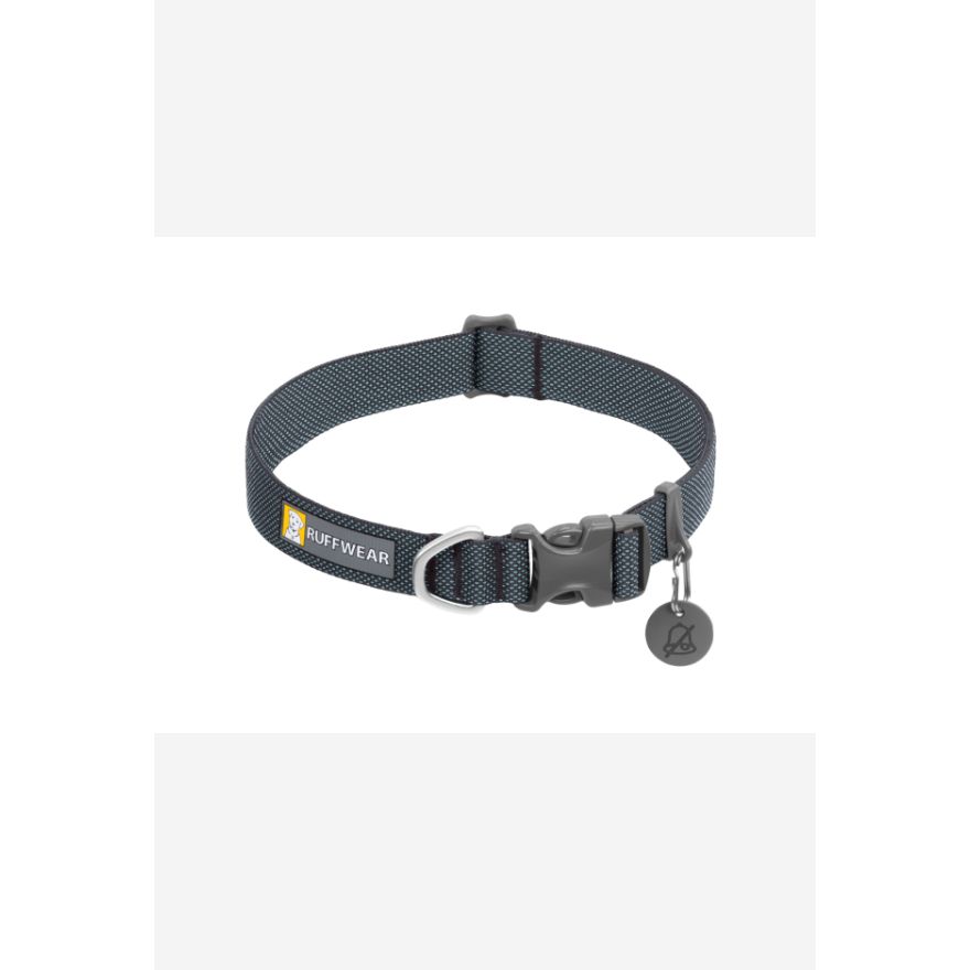 Ruffwear Hi and Light Basalt Grey Dog Collar 28-36cm
