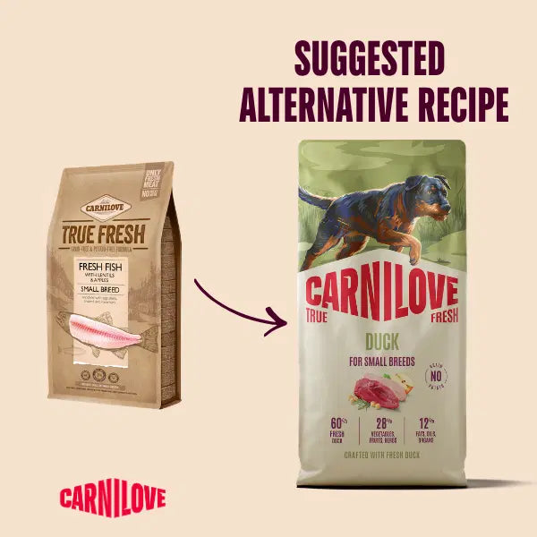 Carnilove NEW True Fresh Duck Adult Dog Food 1.5kg