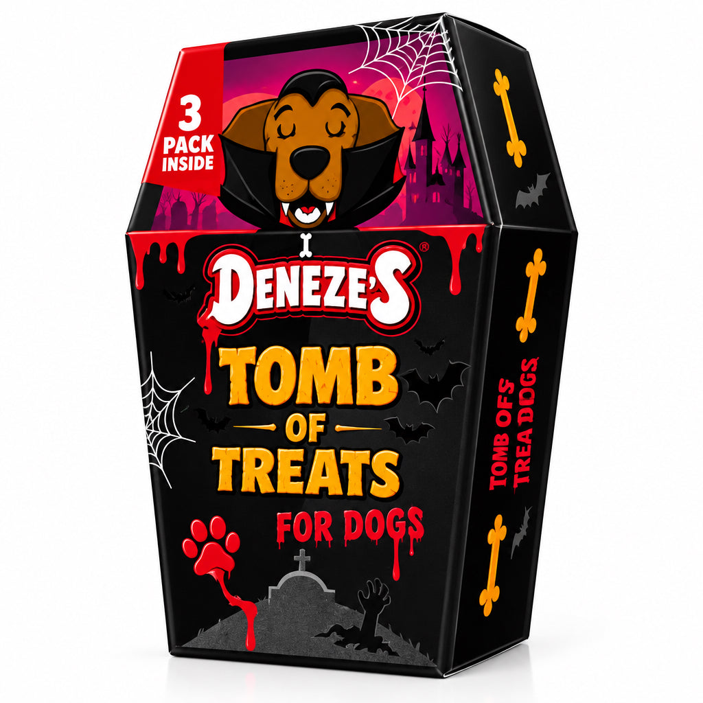 Denzels Halloween Tomb Of Treats Gift Box For Dogs