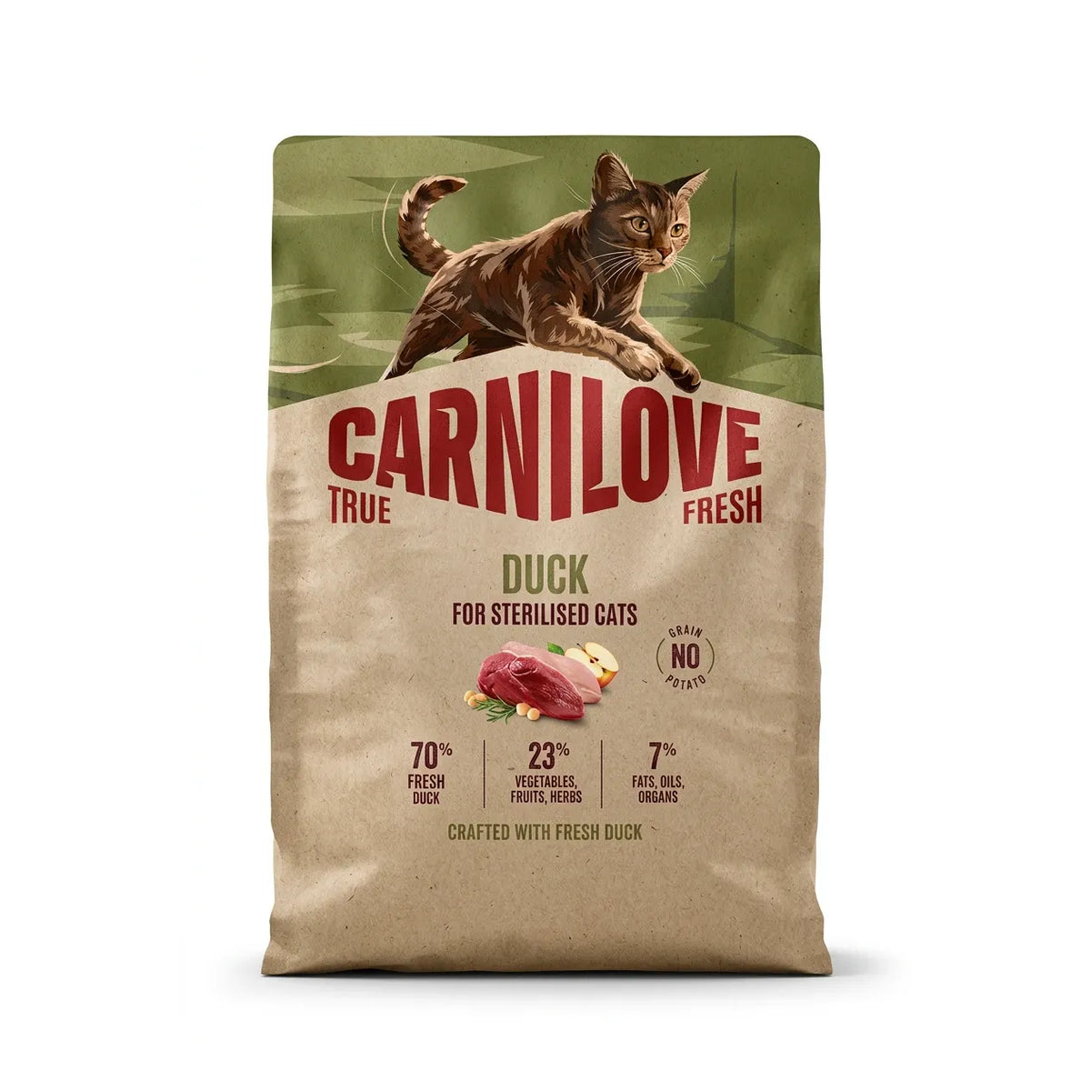 Carnilove True Fresh Duck For Sterilised Cats 400g