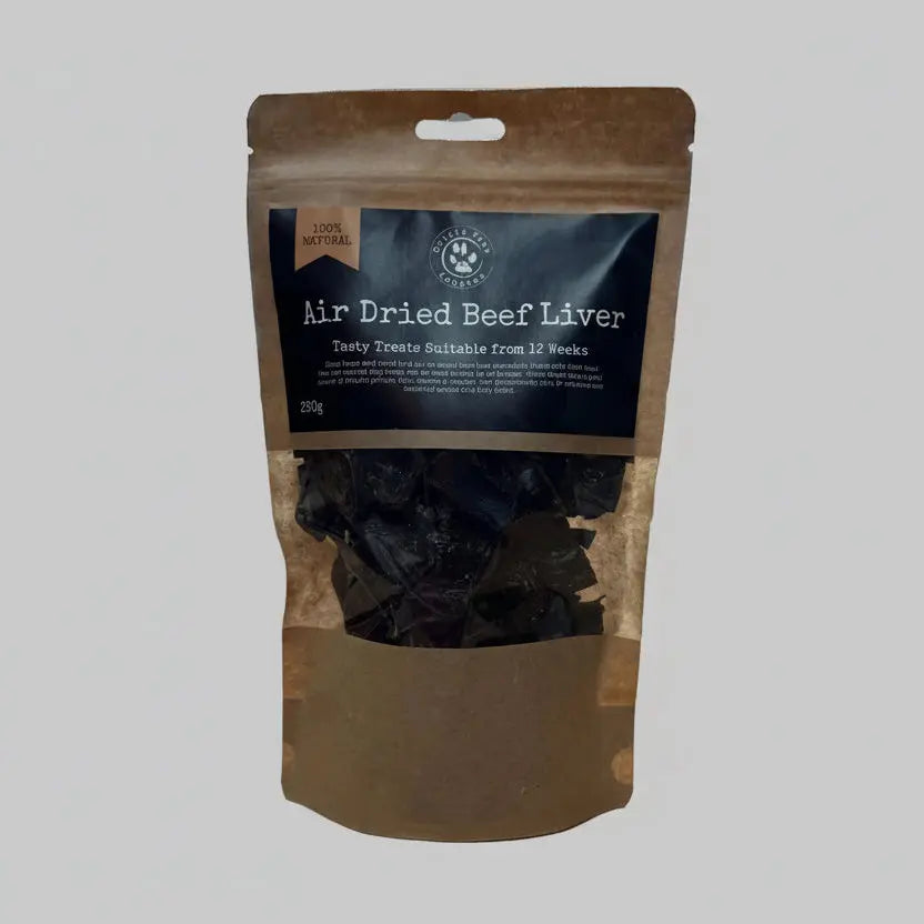 Origin Pets Air Dried Beef Liver Dog Treats 250g Origin Pets Longton