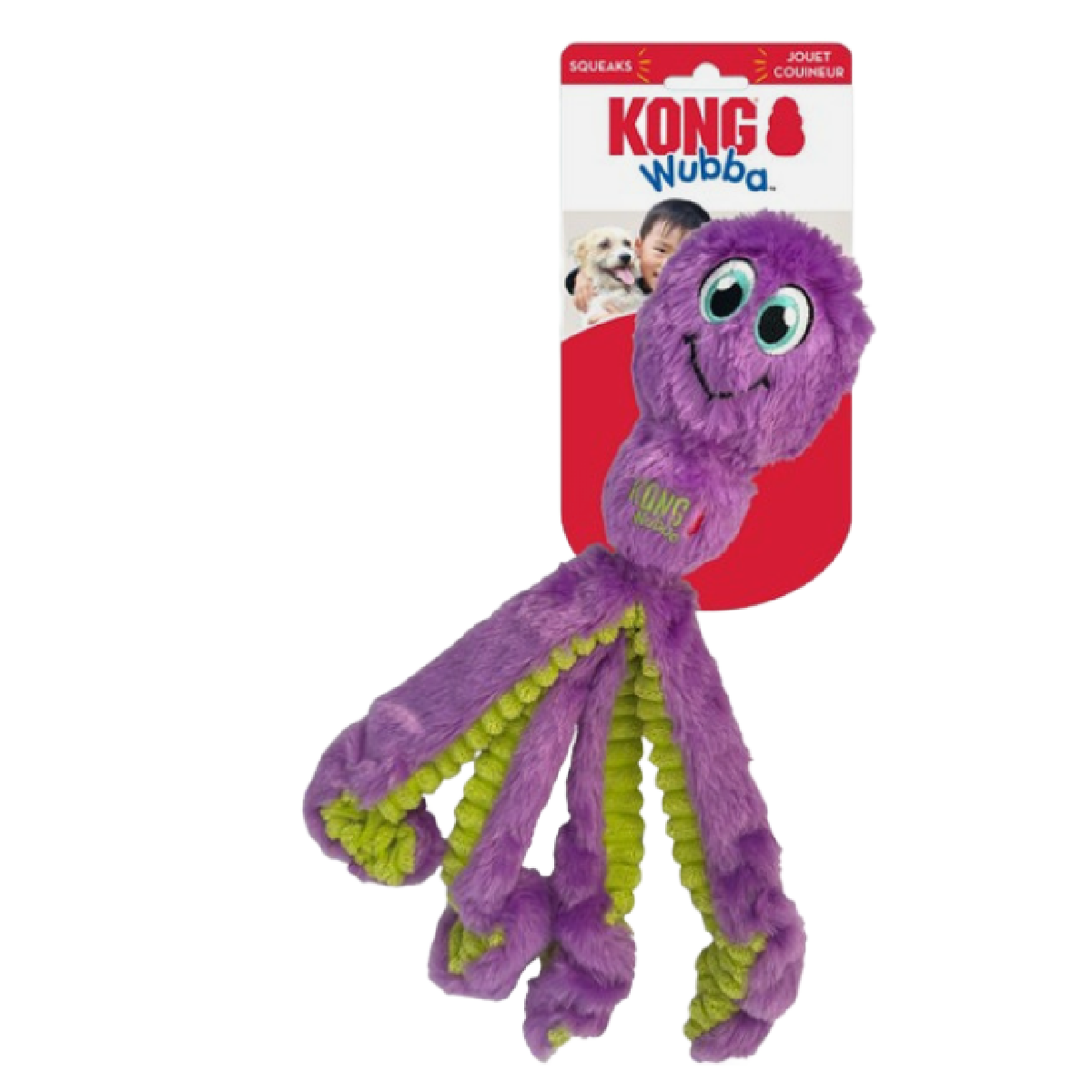 KONG Wubba Octopus Assorted Large