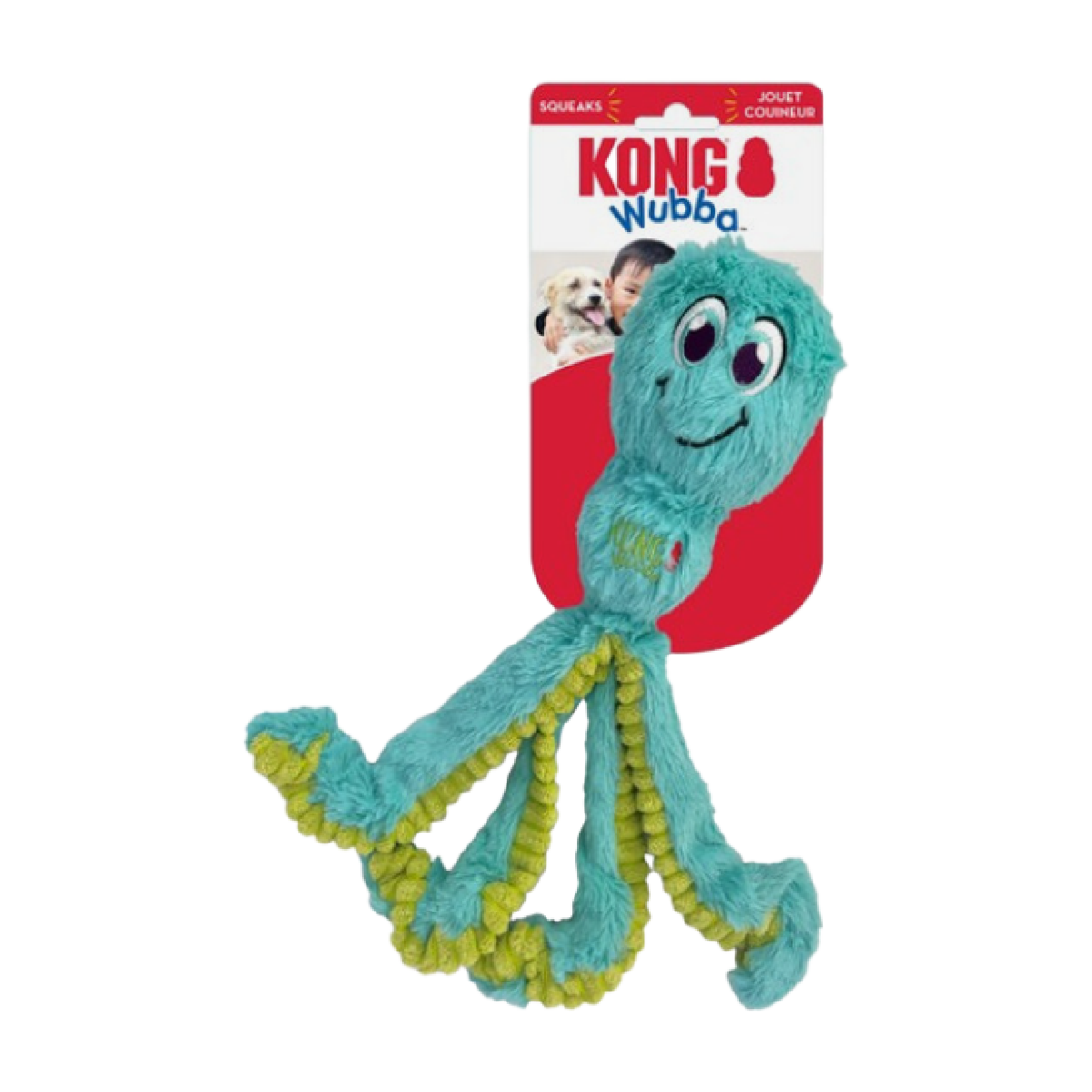 KONG Wubba Octopus Assorted Large