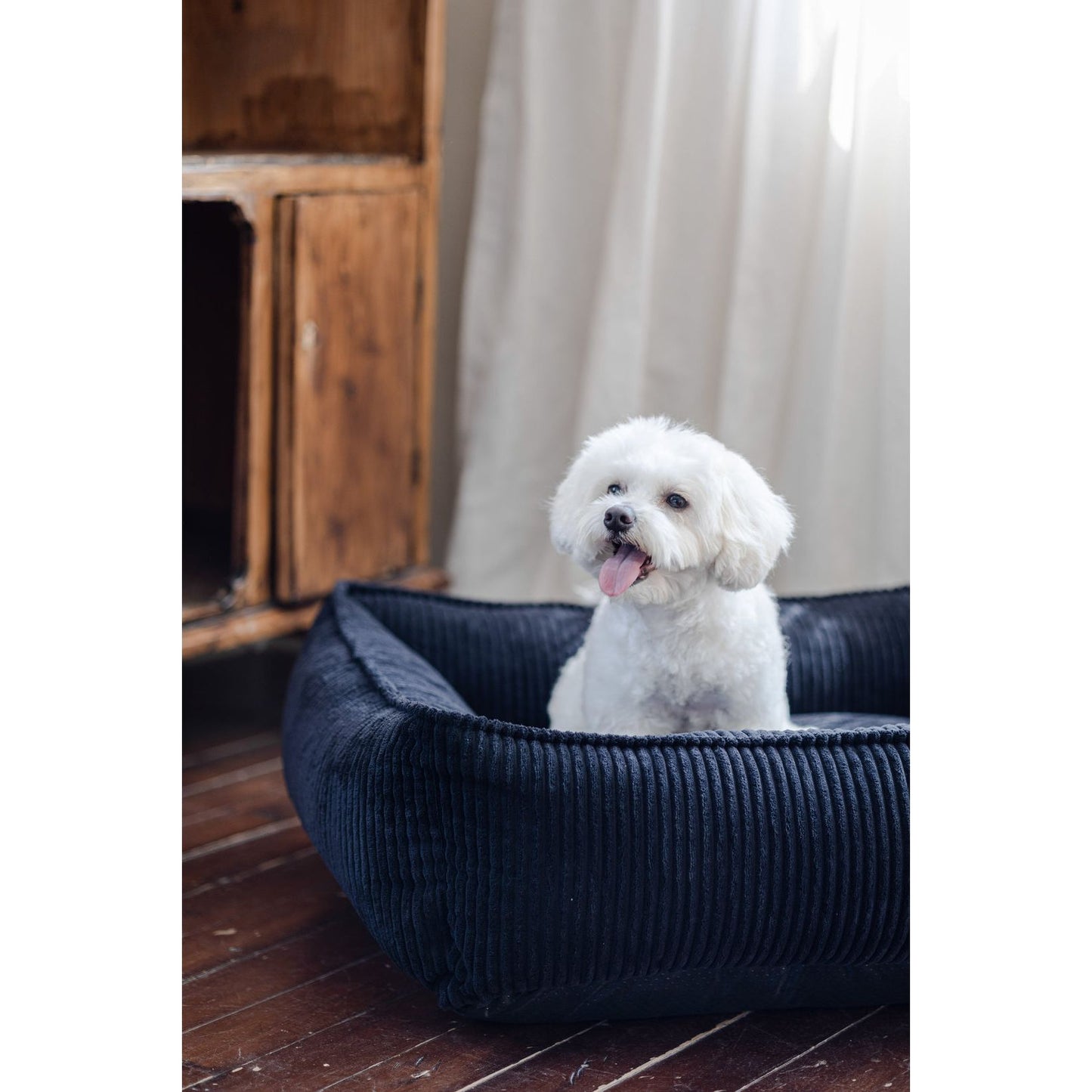 Snug & Cosy San Remo Chunky Cord Dog Bed