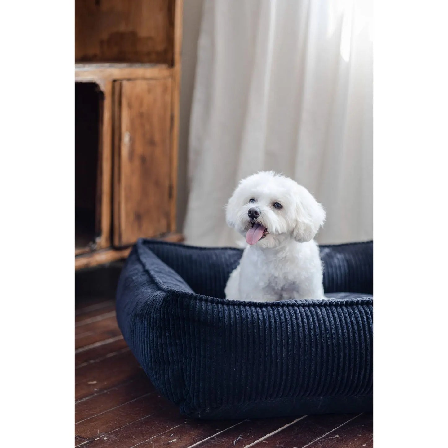 Snug & Cosy San Remo Chunky Cord Dog Bed Snug & Cosy