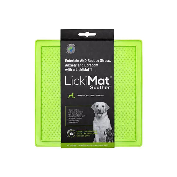 LickiMat Soother Green Feeding Mat 20cm Lickimat