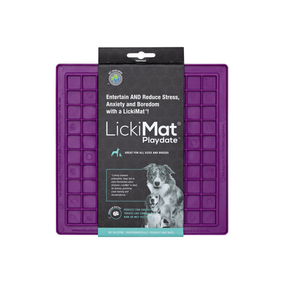 LickiMat Playdate Classic 20cm Purple