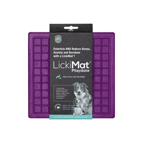 LickiMat Playdate Classic 20cm Purple Lickimat