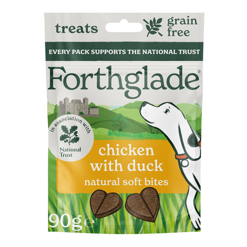 Forthglade Soft Bites Treats Chicken & Duck 90g