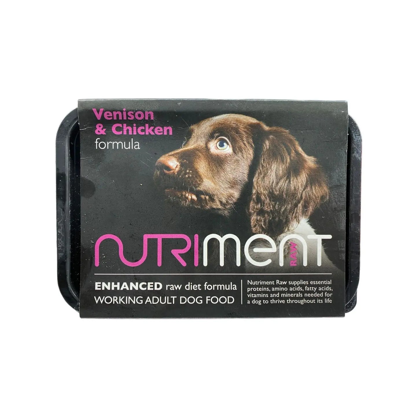 Nutriment Raw Dog Food Venison & Chicken 500g Nutriment