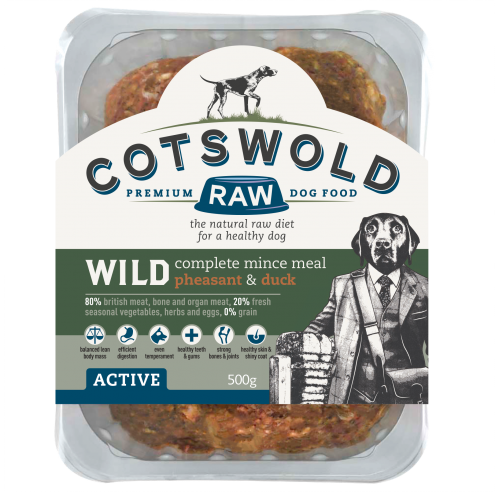 Cotswold Raw Wild Complete Pheasant & Duck 500g