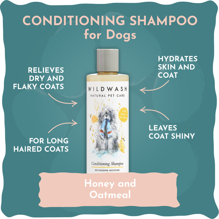 WildWash Conditioning Shampoo honey and oatmeal