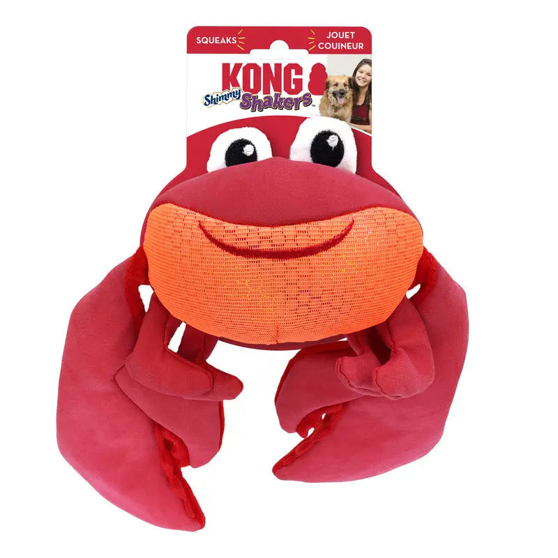 Kong Shimmy Shaker Crab - Medium KONG