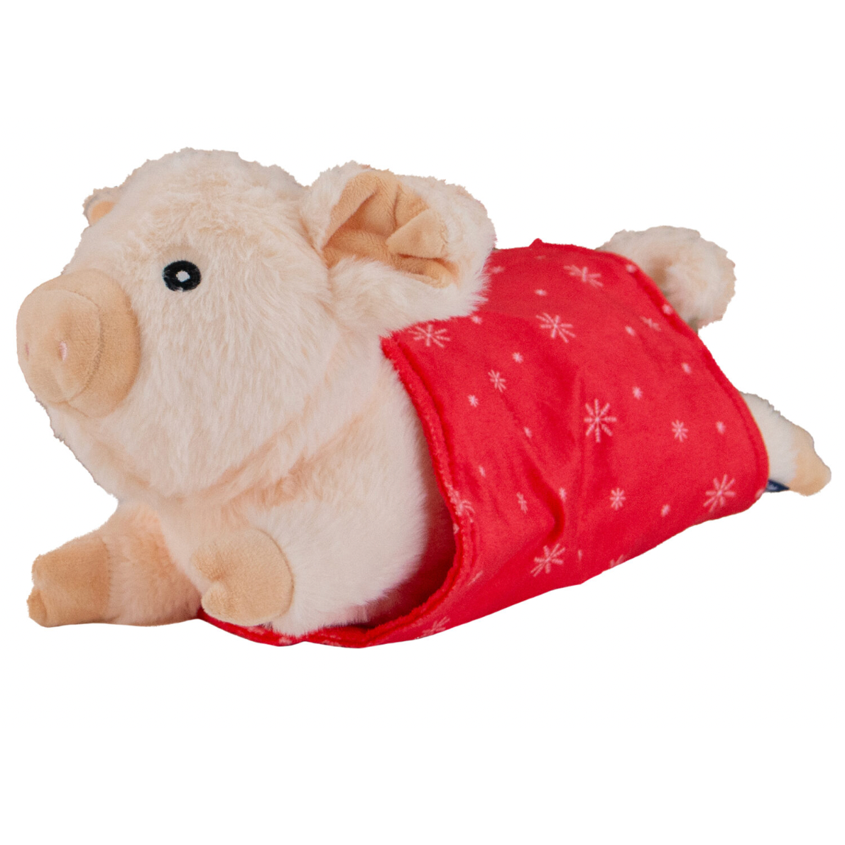 Ancol Paloma Pig in Blanket Christmas Dog Toy
