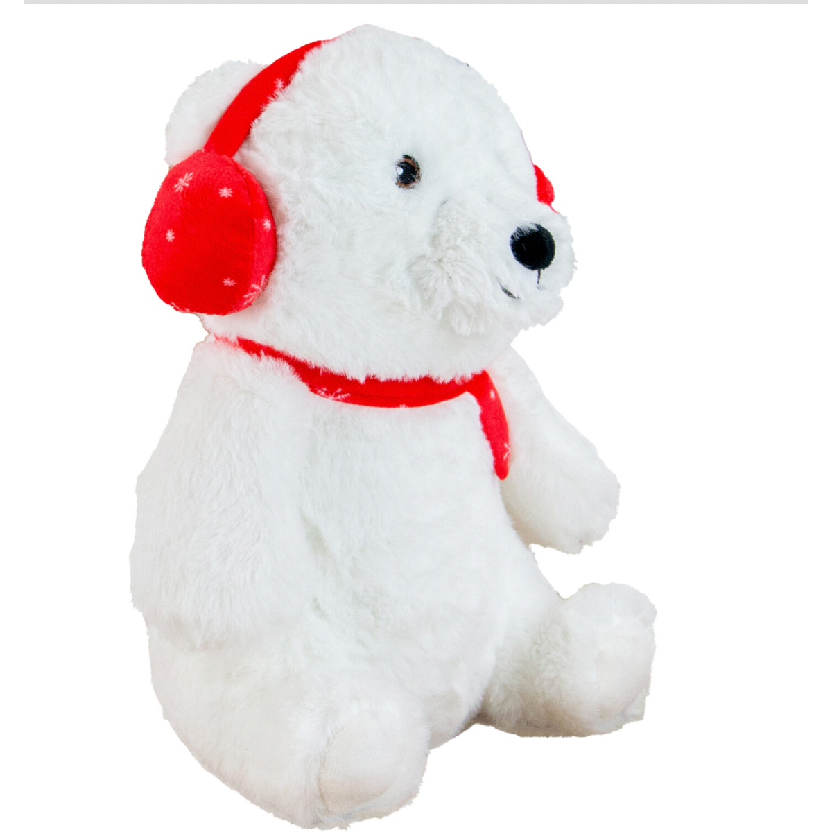Ancol Olwen Christmas Bear Dog Toy