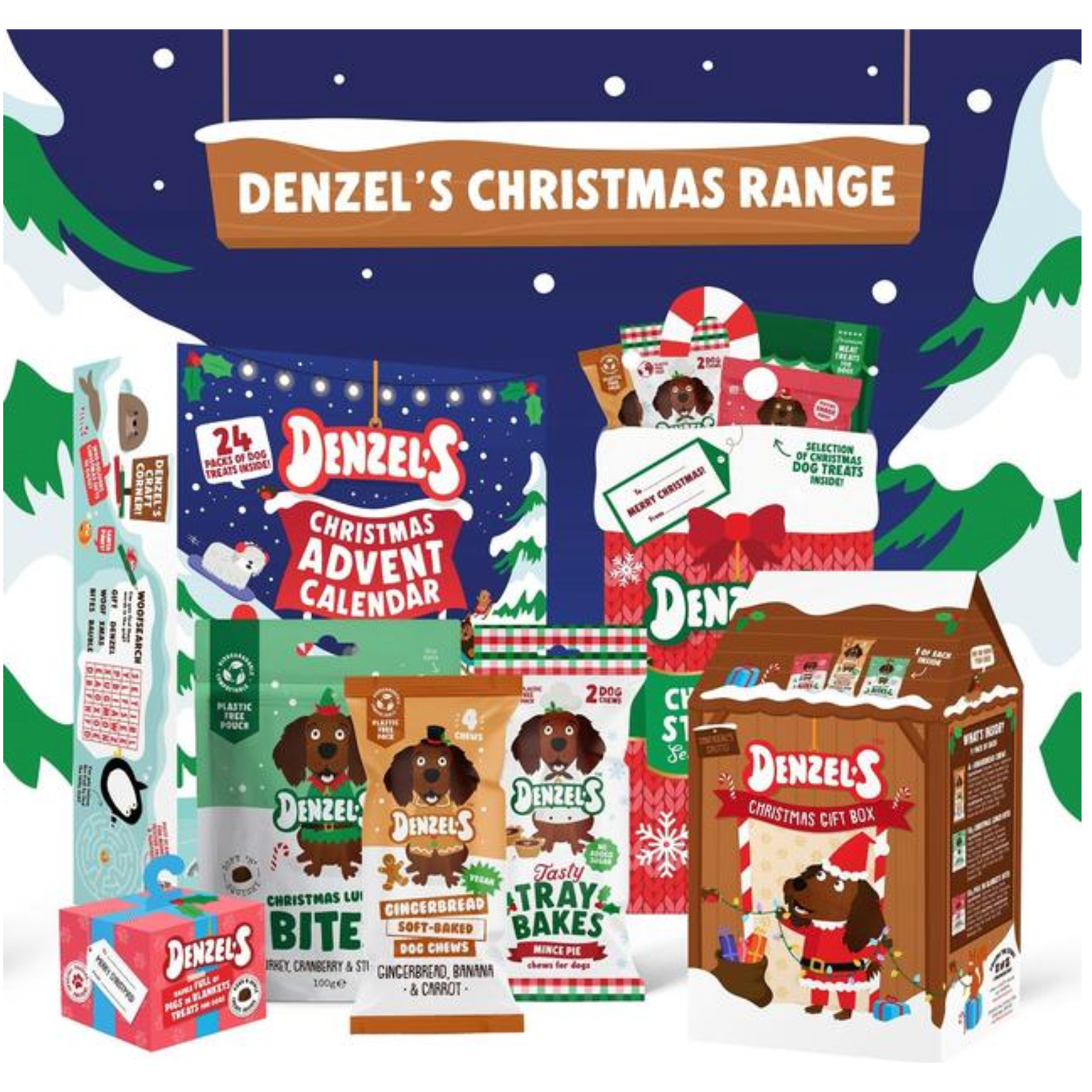 Denzel’s Advent Calendar- Festive Dog Treats