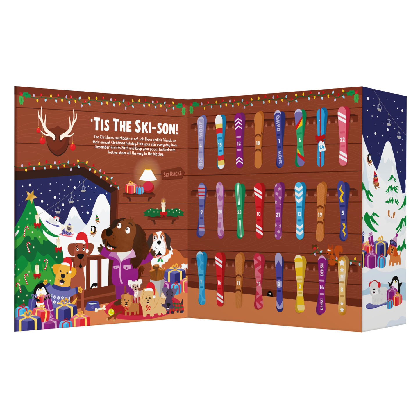 Denzel’s Advent Calendar- Festive Dog Treats