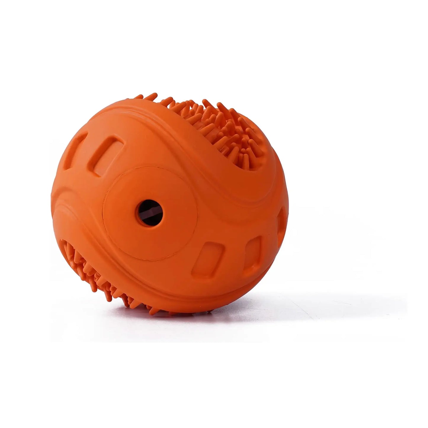 Duratoy Giggle Ball Dog Chew Toy Orange Duratoy