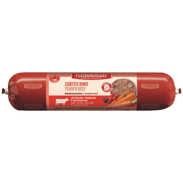 Fleischeslust Tender Beef with carrots 800g Bern Pet Foods