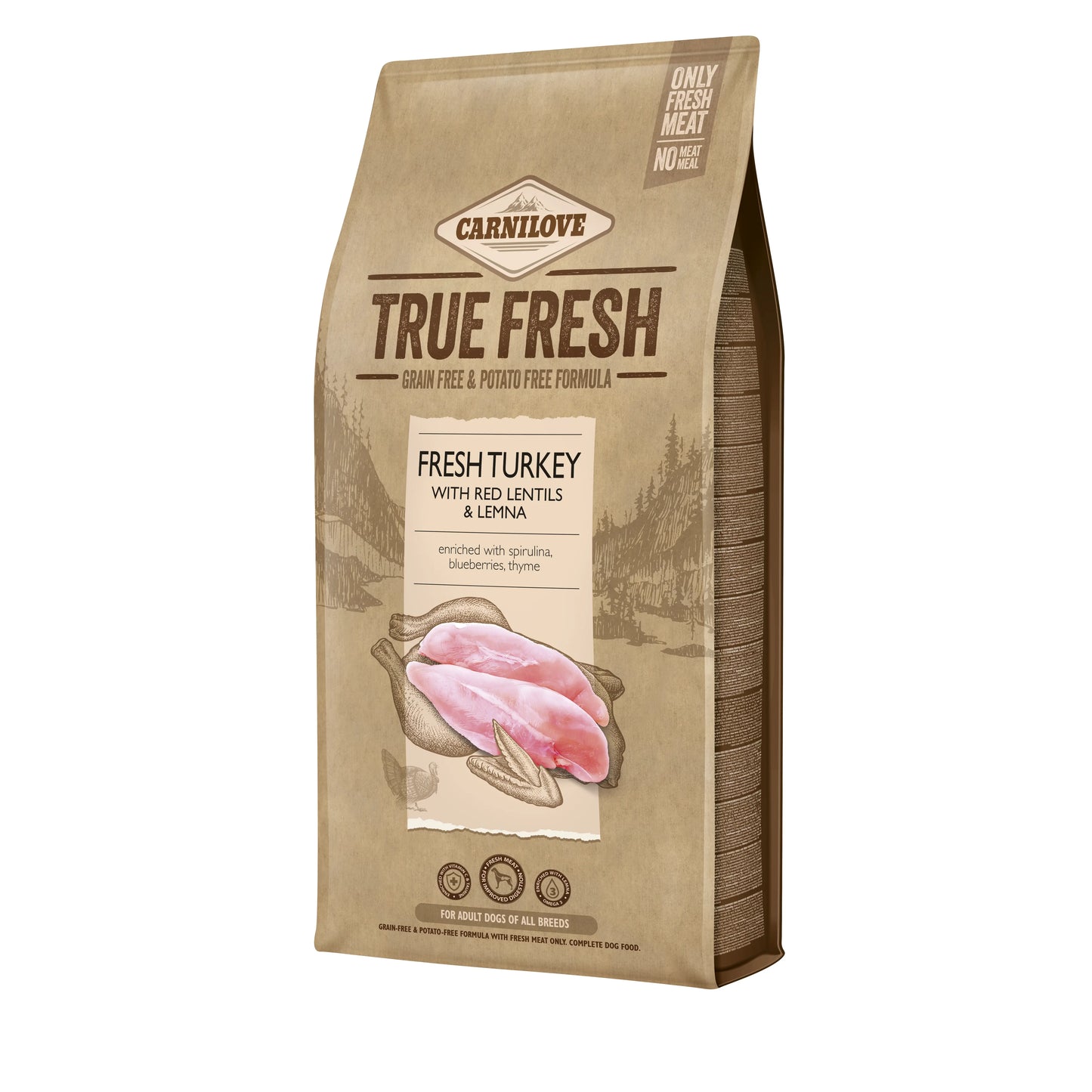 Carnilove True Fresh Turkey 4kg Bern Pet Foods