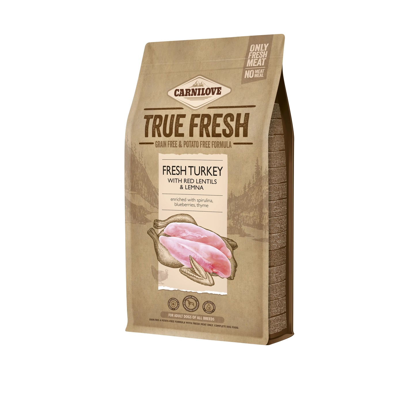 Carnilove True Fresh Turkey 1.4kg Bern Pet Foods