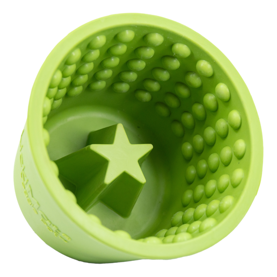 LickiMat Yoggi Pot Green