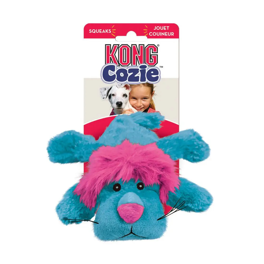 KONG Plush Cozies Brights Medium Pedigree