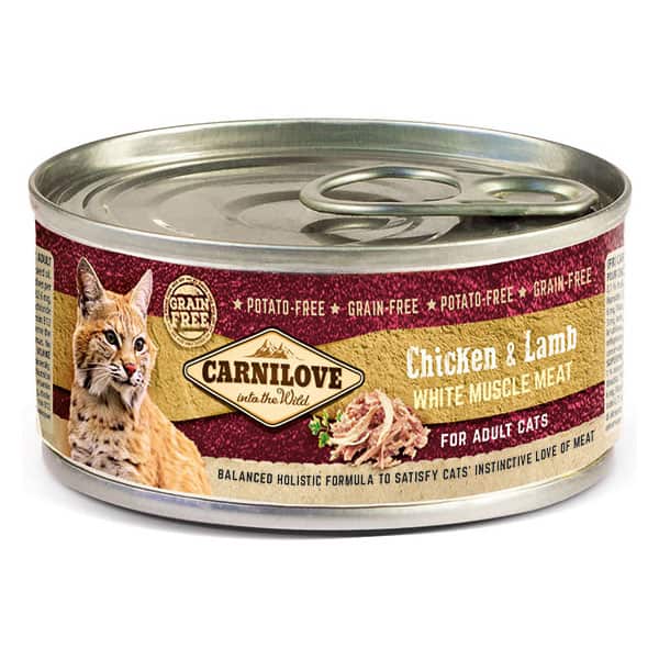Carnilove Chicken & Lamb Cat Food Carnilove