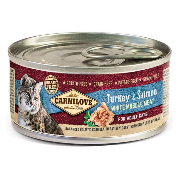 Carnilove Turkey with Salmon cat wet food 100g